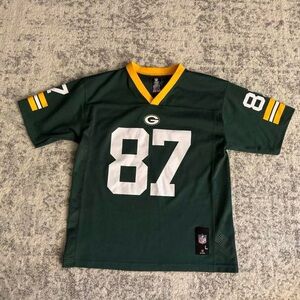 Youth Large NFL Team Apparel Jordy Nelson Green Bay Packers Football Jersey